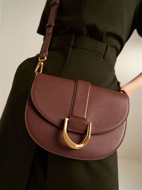 charles and keith leather bags.